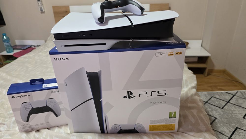 Sony PlayStation 5 (PS5) Slim 1TB Disk Version+1 контолер