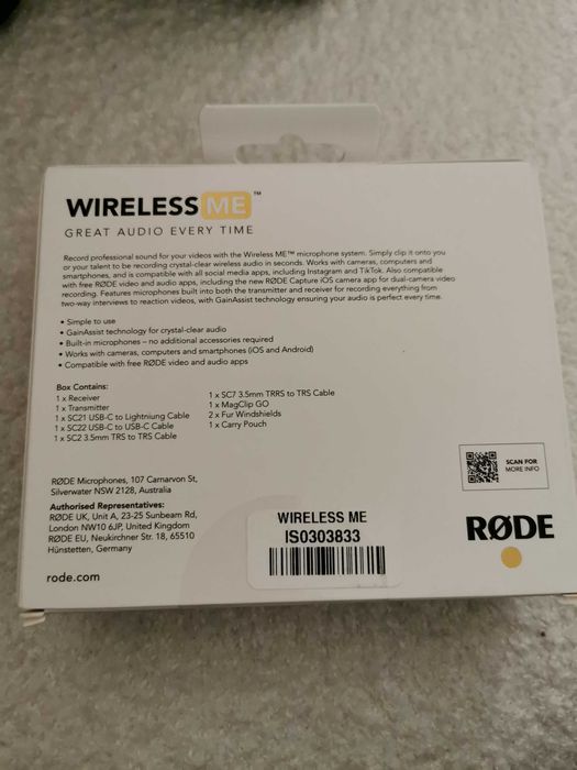 Rode Wireless Me