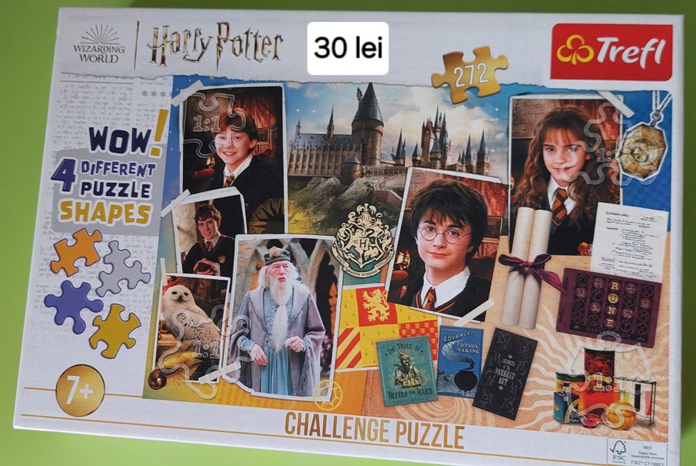 Lot 3 cutii puzzle