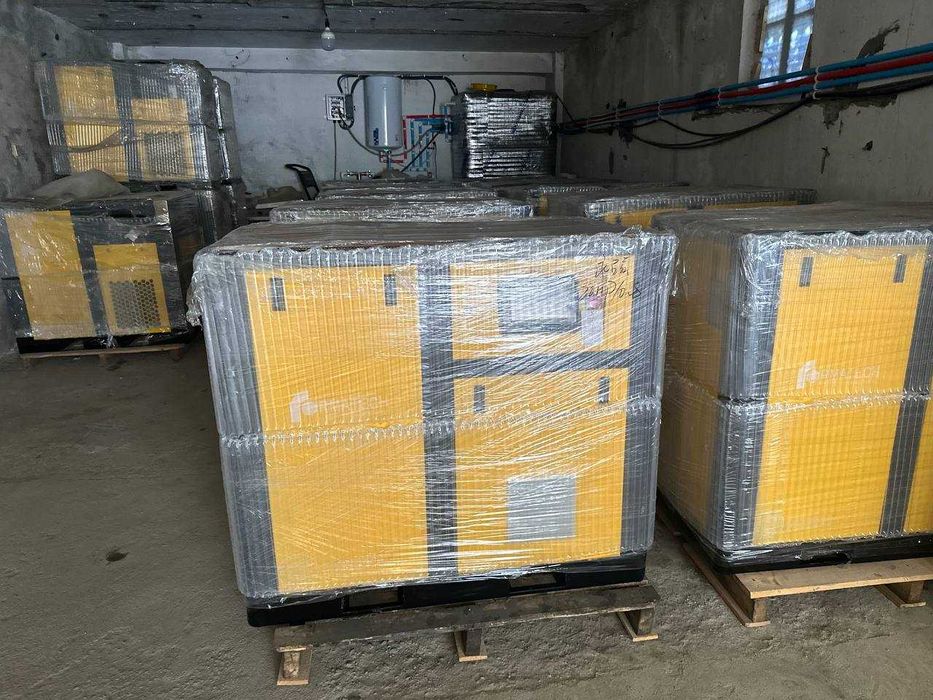 Винтовые компрессоры 45/55/75 кВт: инвертор ZOCNH синхронный.