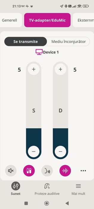 Accesoriu de streaming Oticon pentru aparatele auditive