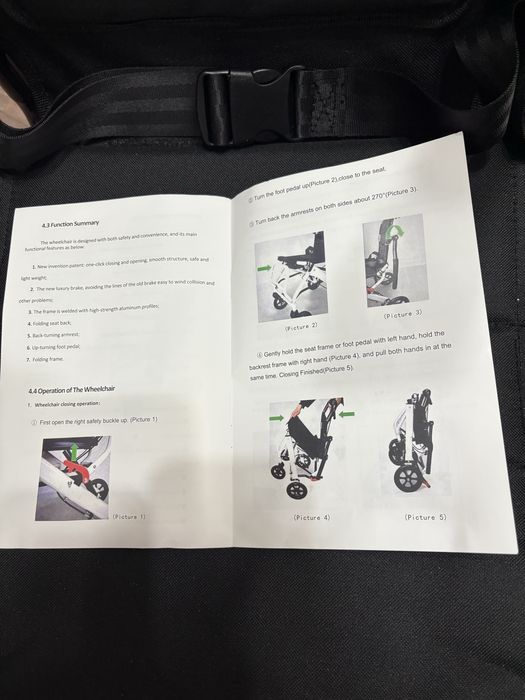 Кресло-коляска компактная