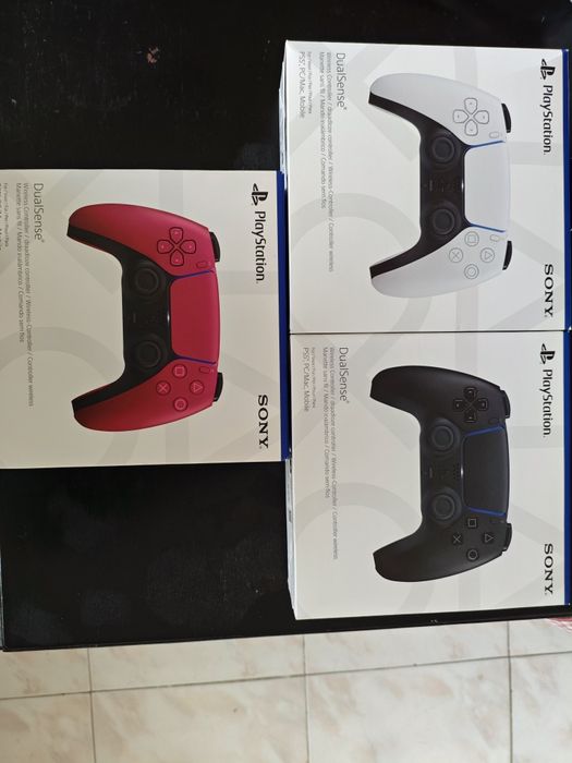 PS5 Controller/ PS5 Джойстик Бял/Черен/Червен/Син