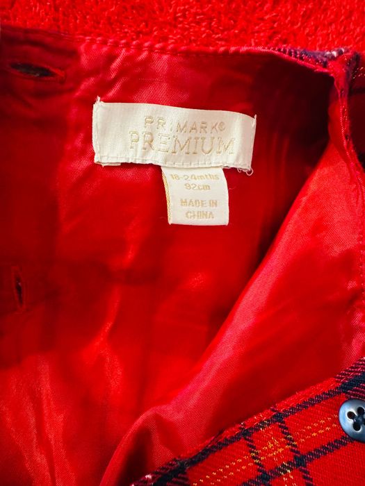 Primark коледна рокля 18-24м.