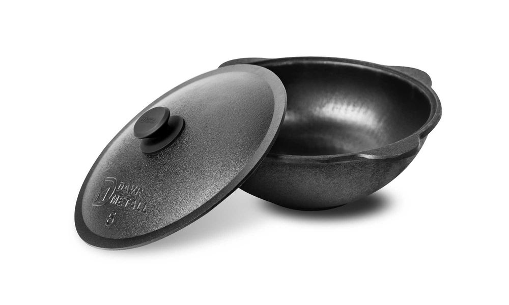 Chugun/Choyan qozon 6L / Чугунный казан от Davr Metall 6л