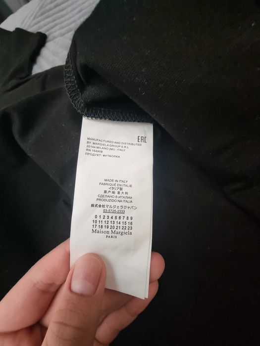 Maison margiela футболка