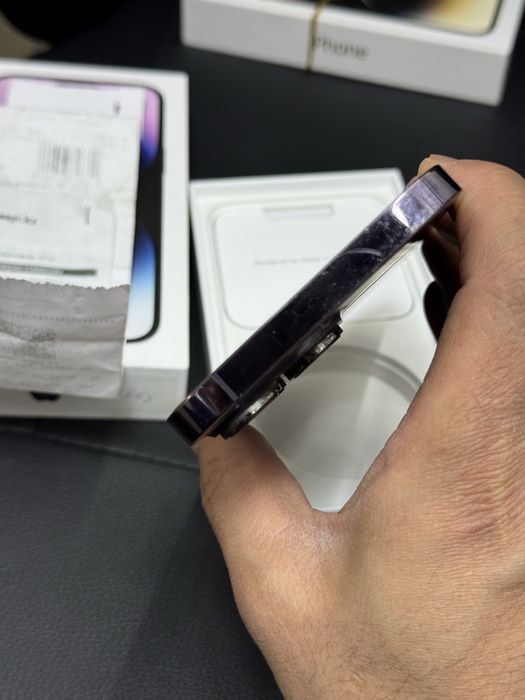  iPhone 14pro max 5G 128gb ru/a EAC deep purple аккум 80%