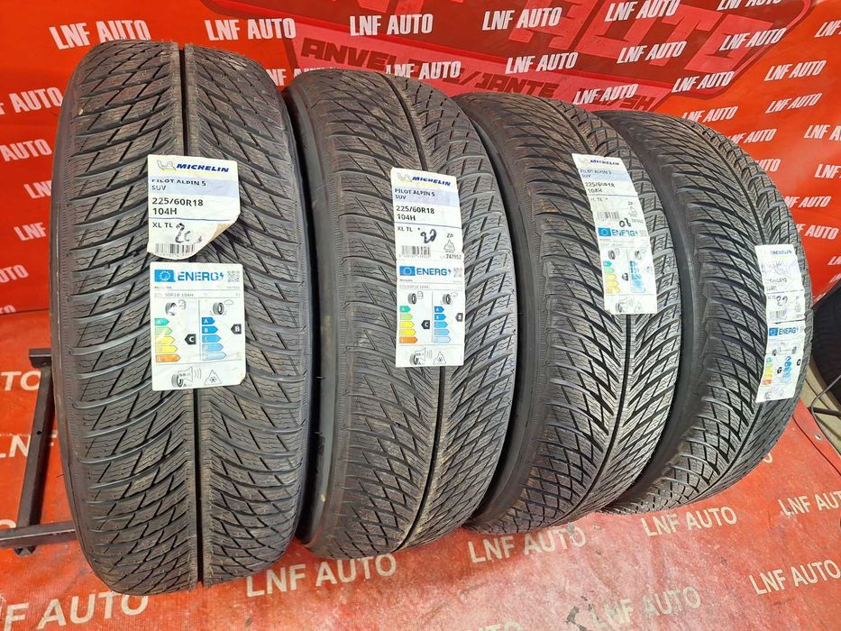 anvelope de iarna - 225/60/18 - michelin - noi - dot 2020 rft *