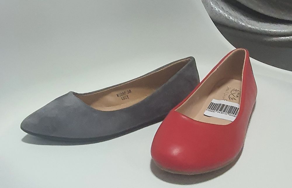 Balerini Casual Roșii & Gri & Negri / Diverse Mărimi