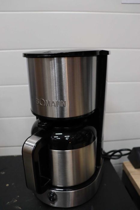 Шварц Кафемашина Bomann  8-10 чаши кафе 1,2л,филтър,неръждаема стомана