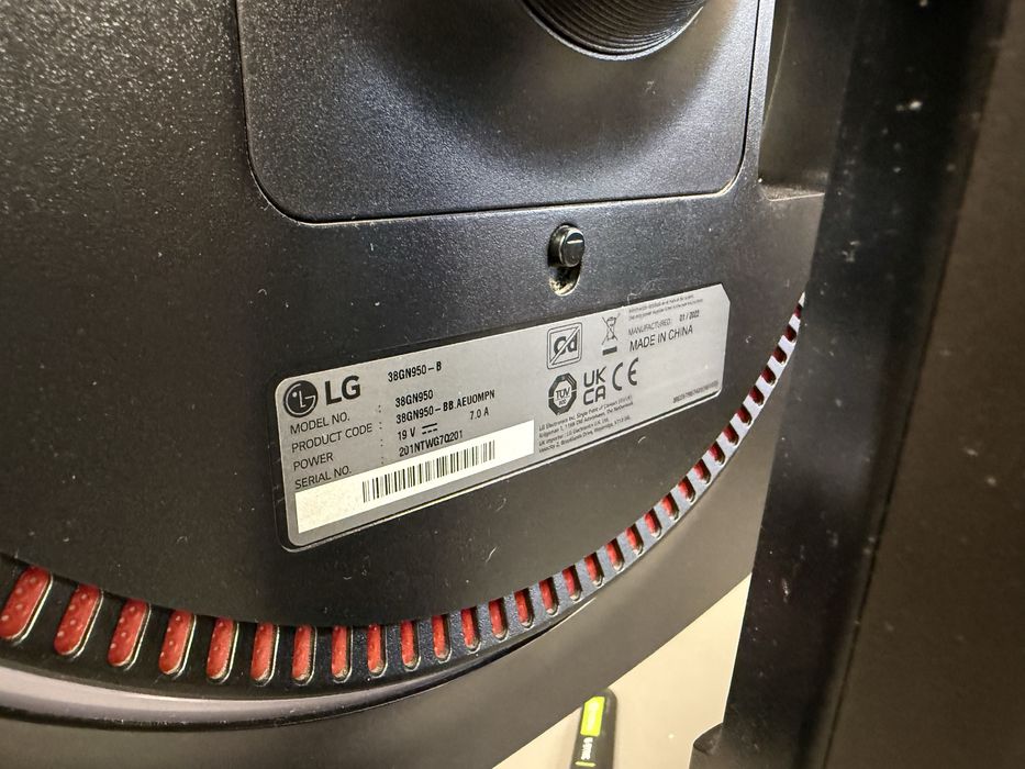 Монитор LG 38GN950-B