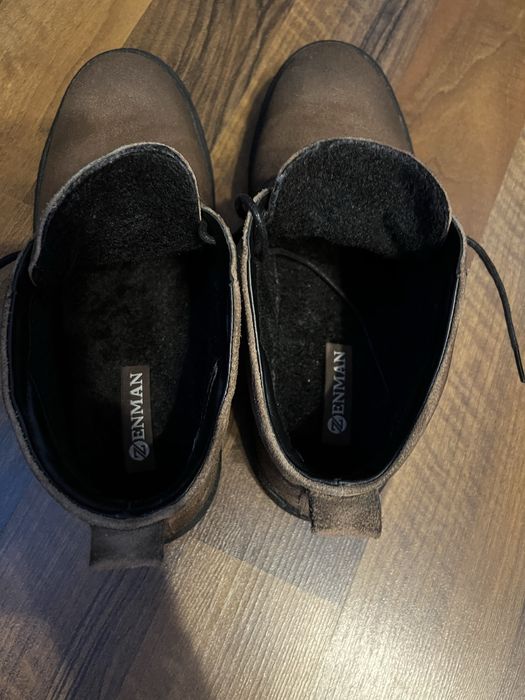 Ghete piele - vintage