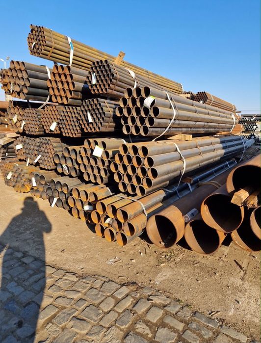 Teava metalica din otel 168X6, 219X7, 273X8, 324X8, 377X8, 406X8, 508X8, 610X8, 711X8, 813X8, 813X12, 1016X10, 1219X10