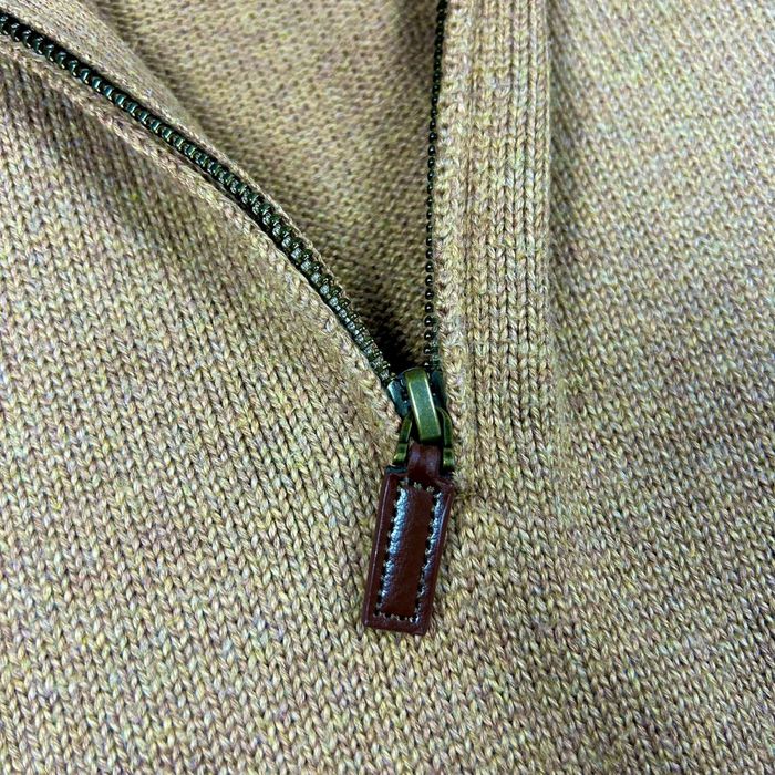 Пуловер Polo Ralph Lauren с цип - Камилско кафяво - Размер XXL