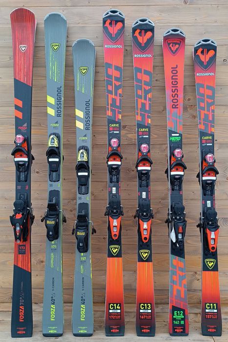 Schi, schiuri second hand, Rossignol HERO, FORZA, ELITE ST TI si CARVE ...