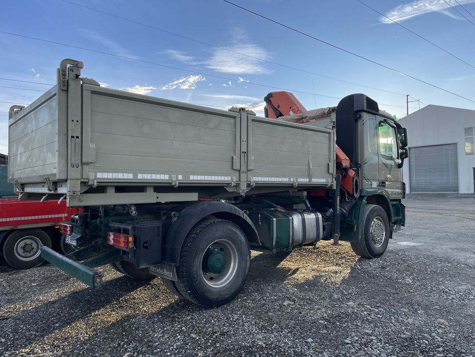 Mercedes 8x4 Arocs(Actros)3251 basculabil (macara)