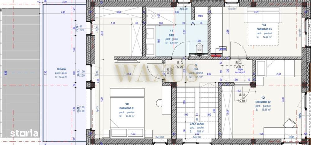 Casa Individuala - SU 136MP | ST 700MP | Partial Finisata - Chinteni