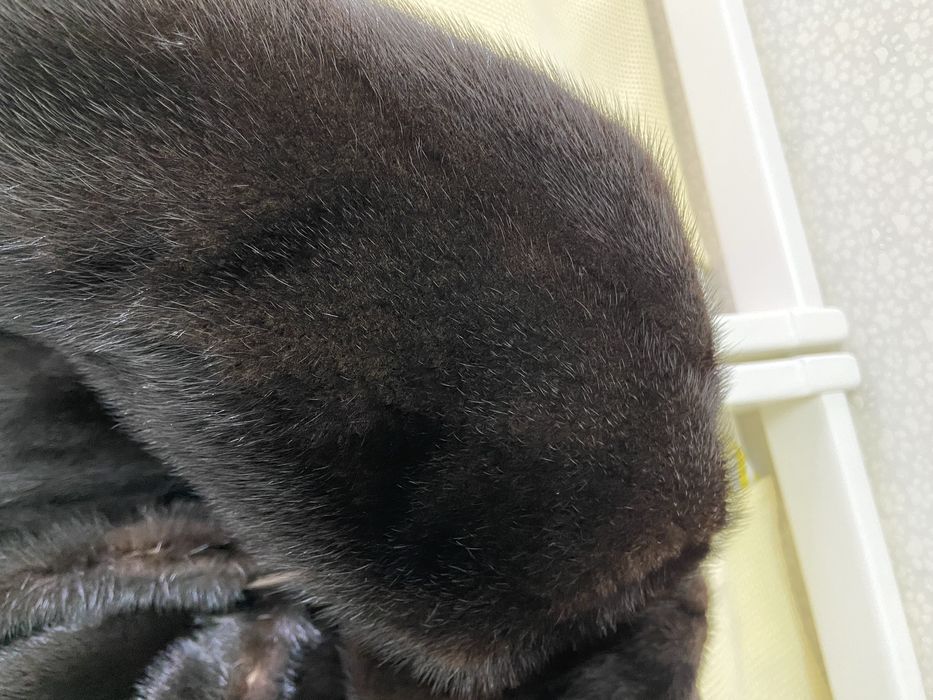 Шуба норковая теплая