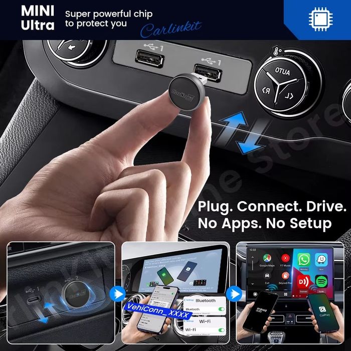 Carplay and Android Auto CarlinKit