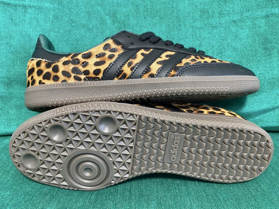Adidas Samba OG "Black Green Leopard" marimea 41 si 1/3