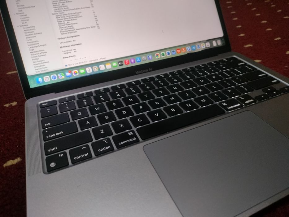 MacBook Air M1 13.3" 8/256 GB Space Gray (LL/A) — Batareya 96%