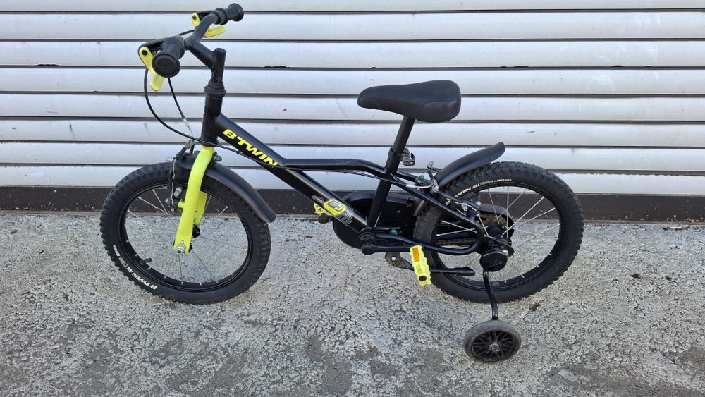 16" Bicicleta copii Btwin  Black Hero