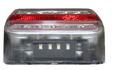 Lampa auto Carpoint pentru remorca cu 10 leduri 12V, 100x100x37mm, 1 buc.