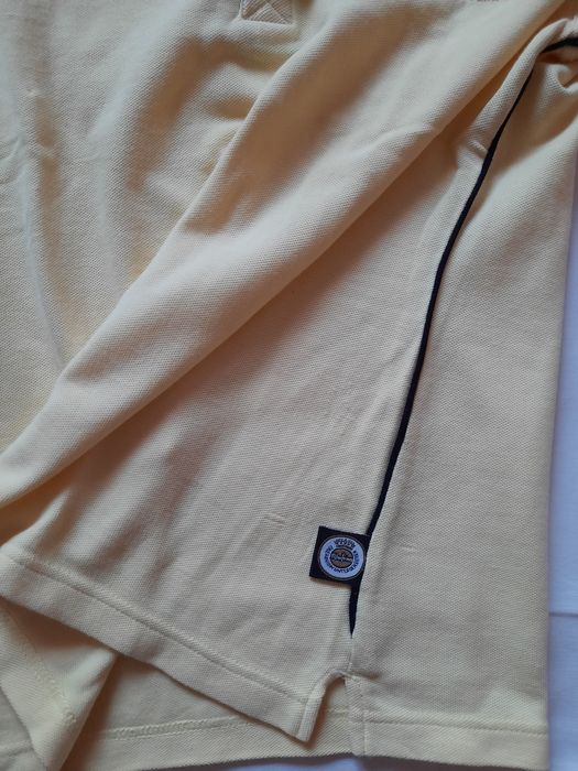 Tricou damă/polo,galben-pai WARSTTEINER,mărime M-L, nou