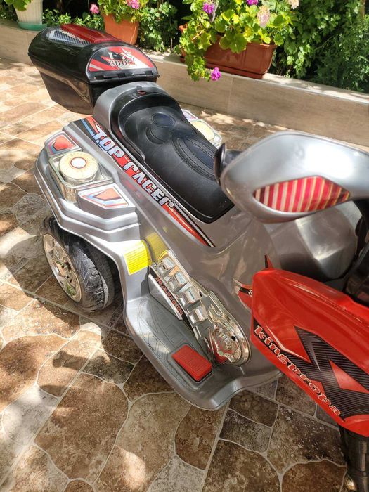 Детски акумулаторен мотор и кола-комплект