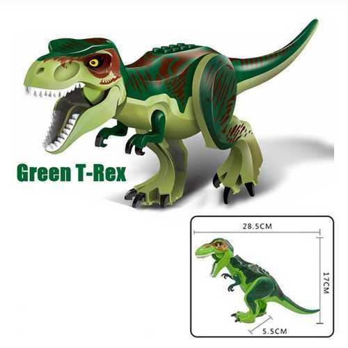 ГОЛЕМИ Динозаври Джурасик Парк от строителни блокове съвместими с ЛЕГО