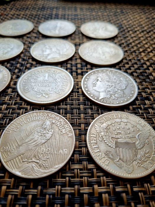 Монети one dolar, 1 долар - 16 бр.