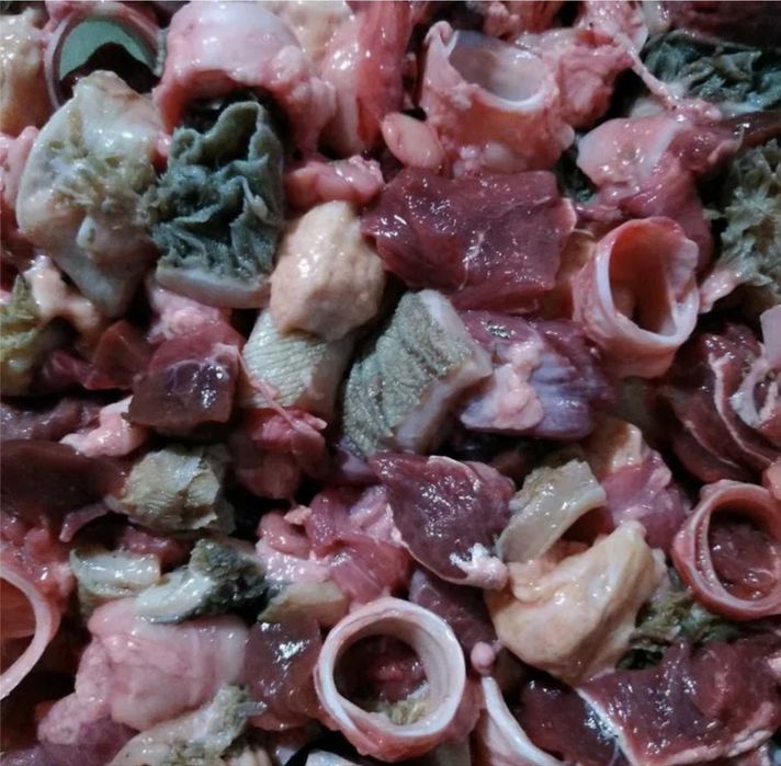 Продаю корм для собак обрезь мяса