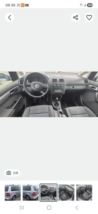 VOLKSWAGEN Touran 2004 — imagine 5
