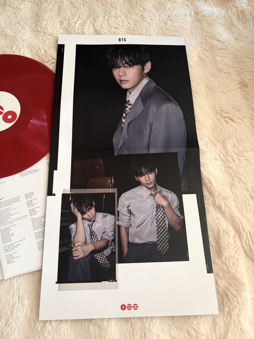 BTS arirang vinyl V and RM Right Place Wrong Person