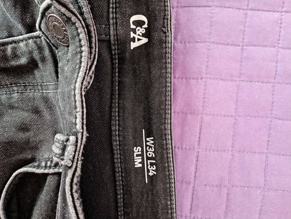 Set denim + 2 cămăși barbați mărime XL