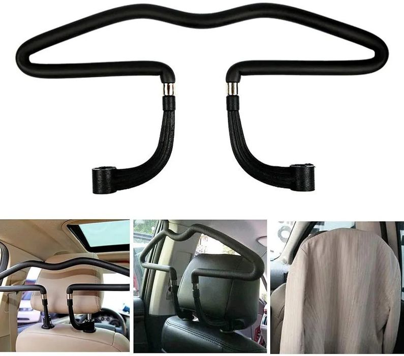 Универсальные вешалки для спинок сидений автомобиля.