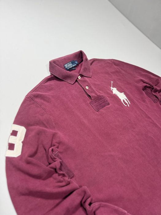 Bluza tricou cu mameca lunga longsleeve Polo Ralph lauren vinatge Y2K