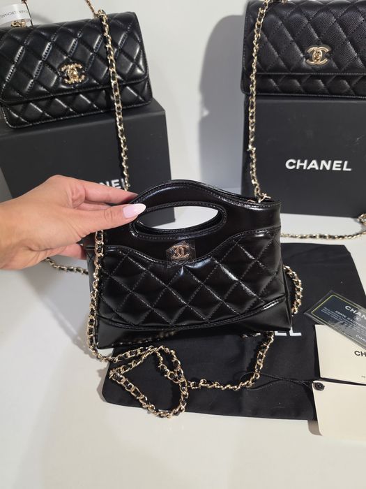 Налична чанта Chanel Nano Bag black