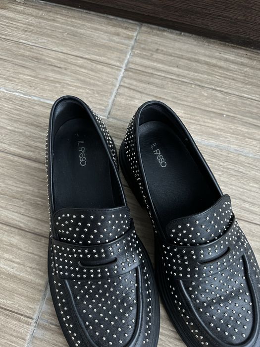 Mocasini dama piele