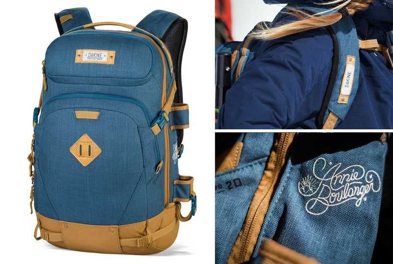 *NOU! Rucsac snowboard / schi DAKINE Heli Pro Annie Boulanger Team
