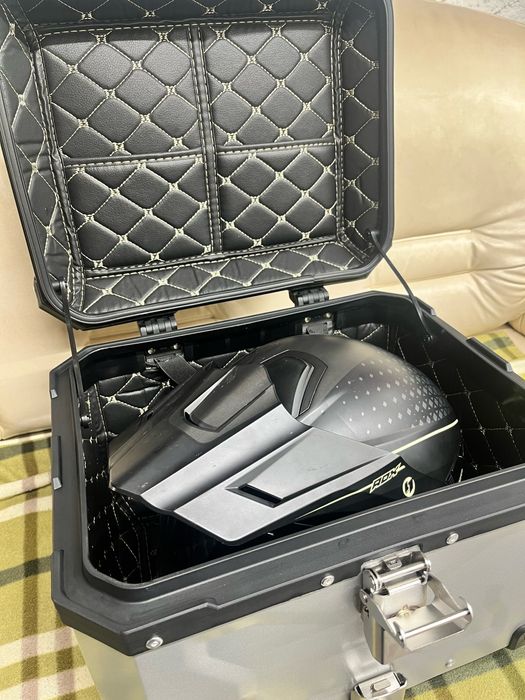 Нов алуминиев куфар топкейс топ каса 45л