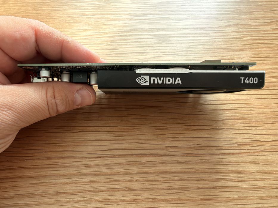 Placă video NVIDIA T400 4GB GDDR6 64-bit, 3x Mini DisplayPort, Low Profile