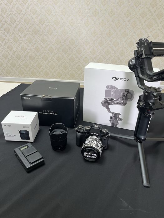 Fujifilm x-t3, ronin rsc2