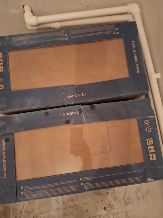 Vand Faianta 8 cutii gri + maron