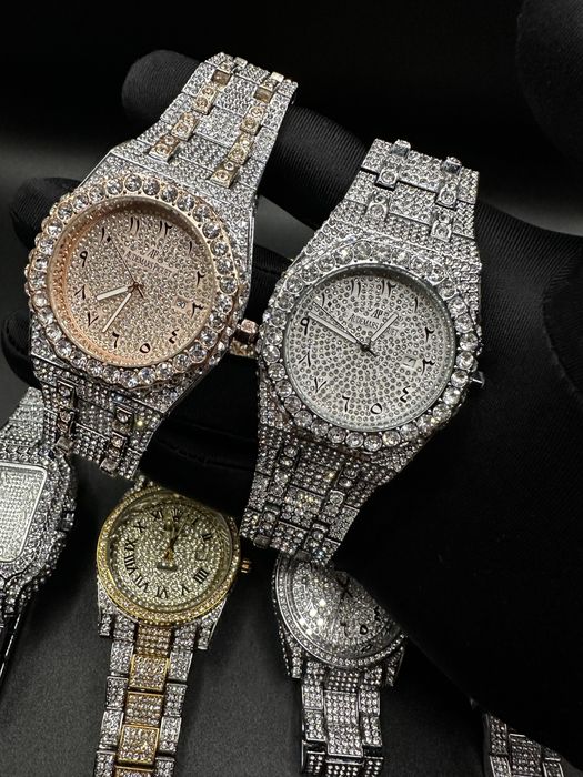 iced out диамантени часовници Rolex , AP , Cartier