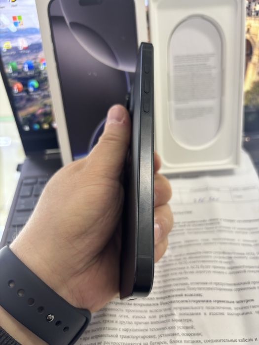 Iphone 16 Pro max 256Gb емкость 100%