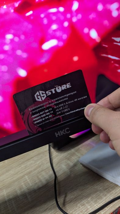 HKC monitor 27 dyum 2K + Kronshteyn