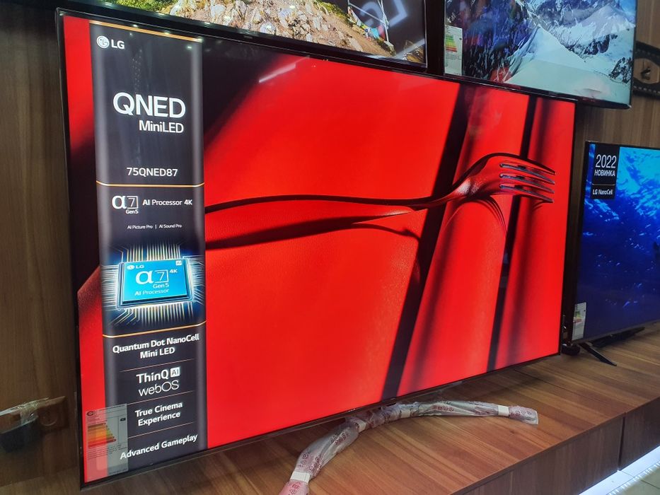 Телевизор LG65QNED MiniLED Quantum Dot NANOCELL