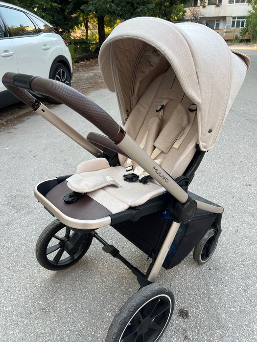 Бебешка количка 2в1 Quick BOHO Brown - Muuvo