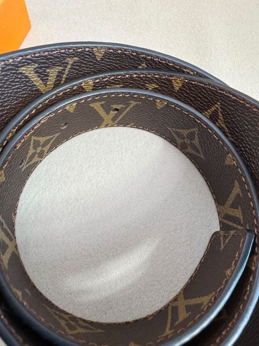 Louis Vuitton-Оригинален чисто нов двулицев дамски кожен колан